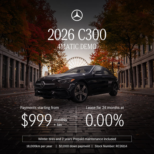 2026 C300 4MATIC