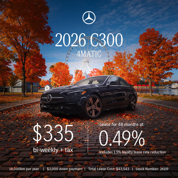 2026 C300 4MATIC