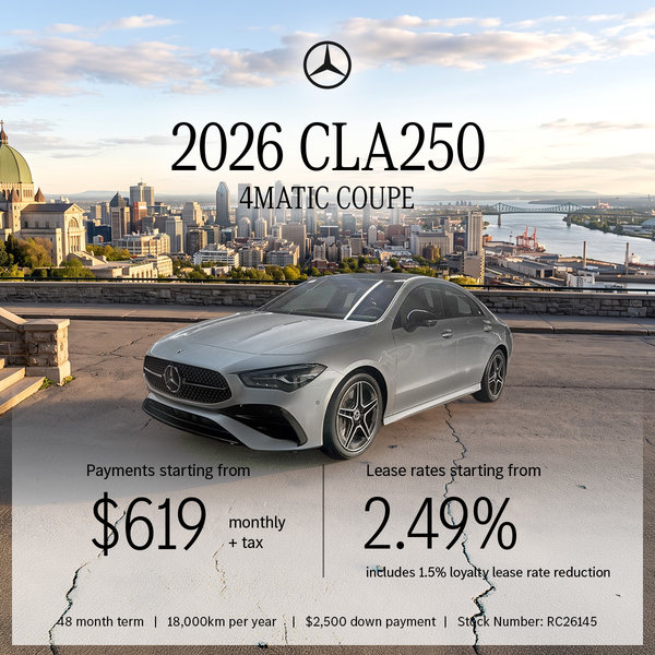 2026 CLA 250 4MATIC