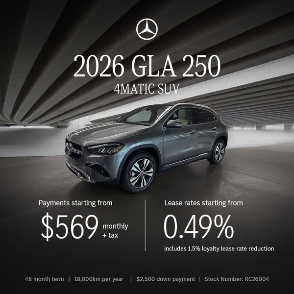 2026 GLA 250 4MATIC SUV