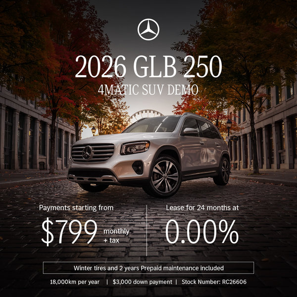 2026 GLB 250 4MATIC SUV