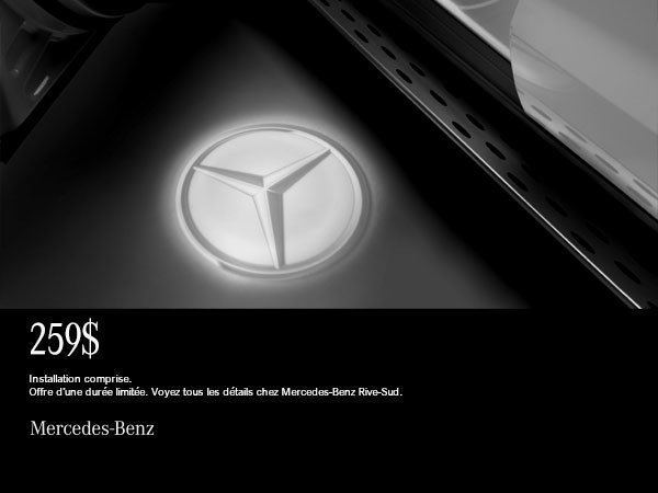 Projecteur DEL Mercedes-Benz.