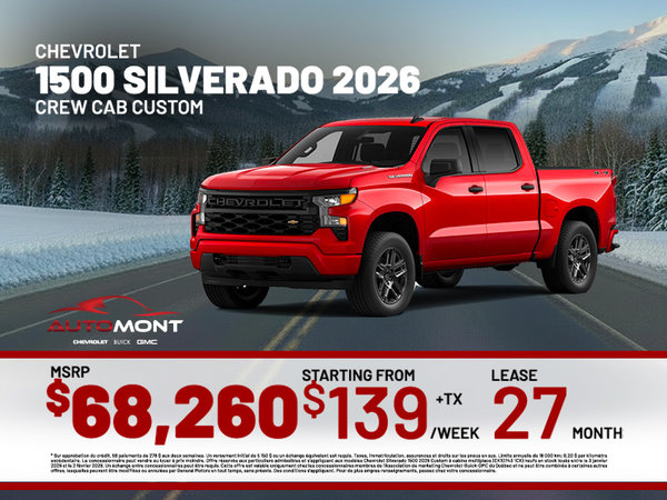 Chevrolet 1500 Silverado 2026
