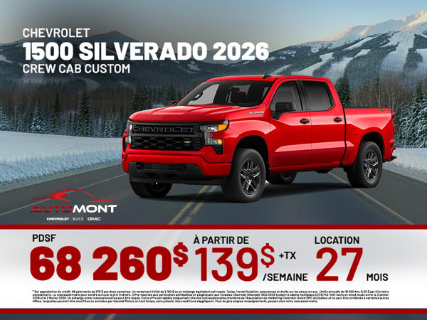 Chevrolet 1500 Silverado 2026
