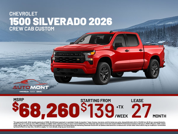 Chevrolet 1500 Silverado 2026