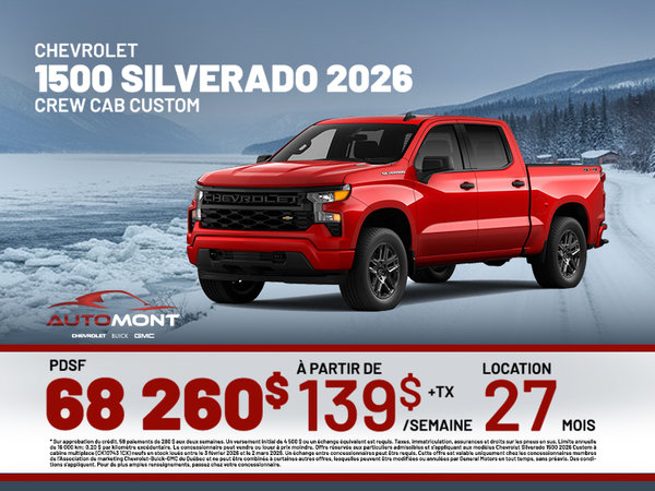 Chevrolet 1500 Silverado 2026