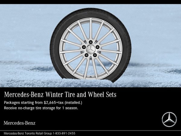 Mercedes-Benz Winter Tire and Wheel Packages