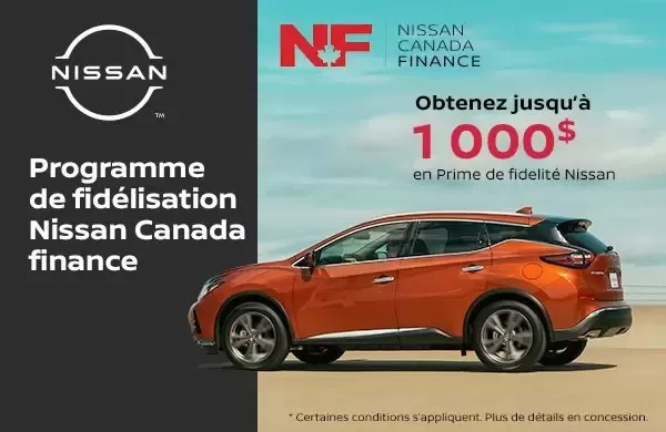 Programme de fidélisation Nissan Canada