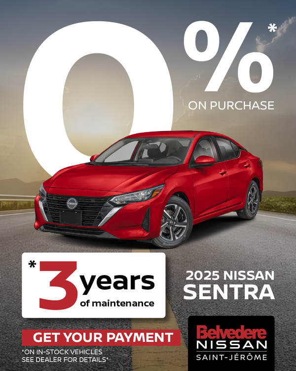Get the 2025 Sentra Today!