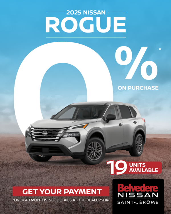 Get the 2025 Rogue Today!