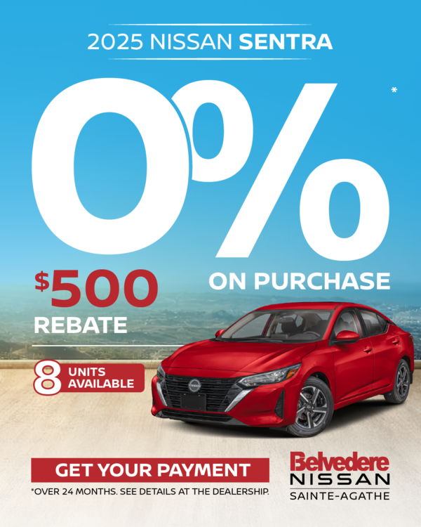 Get the 2025 Sentra Today!