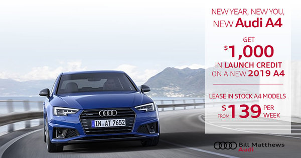 New Year, New 2019 Audi A4
