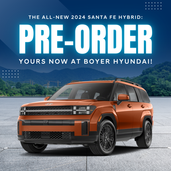 2024 Hyundai Santa Fe Hybrid Pre-Order