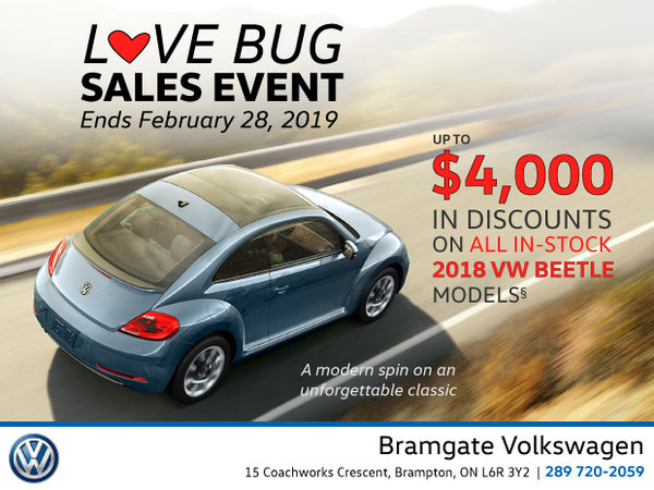 LOVE BUG Sales Event
