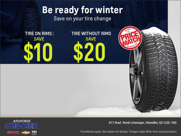 Save on Your Tire Change