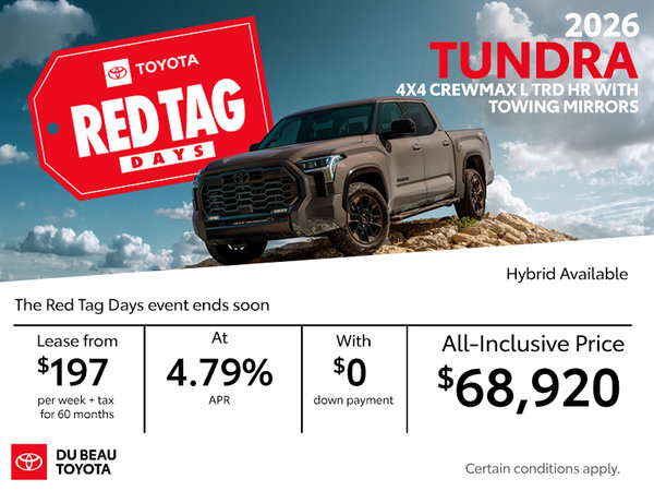 2026 Tundra