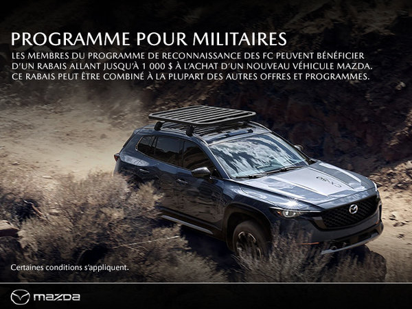 Chambly Mazda - Programme Pour Militaires