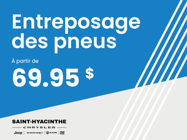 Entreposage des pneus