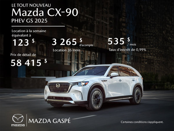 Mazda CX-90 PHEV GS 2025