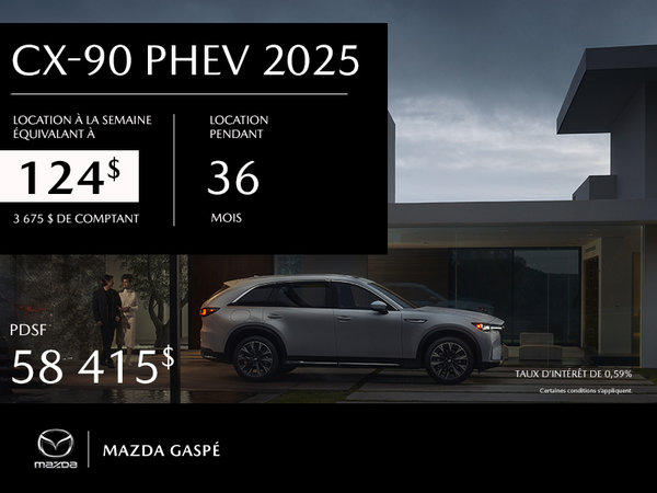 Mazda CX-90 PHEV 2025