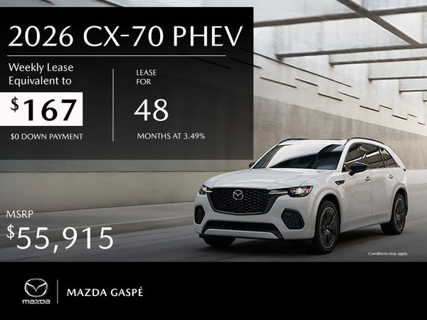 2026 Mazda CX-70 PHEV