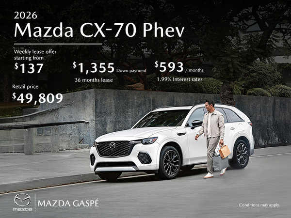 2026 Mazda CX-70 PHEV