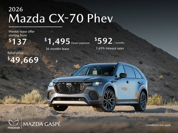 2026 Mazda CX-70 PHEV