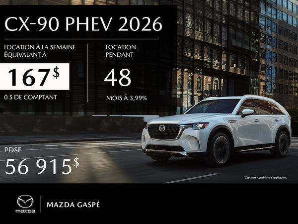 Mazda CX-90 PHEV 2026