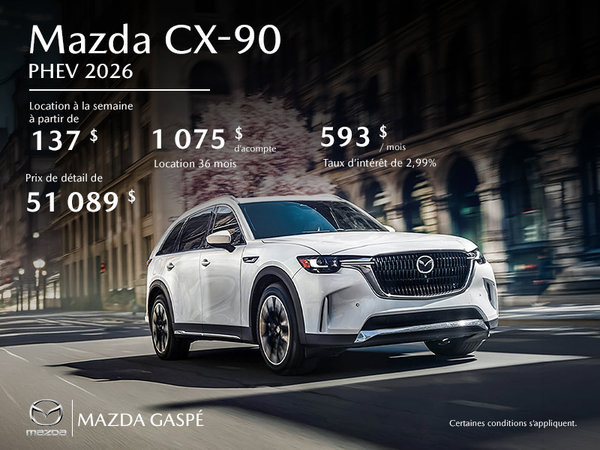 Mazda CX-90 PHEV 2026