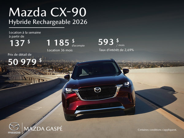 Mazda CX-90 PHEV 2026