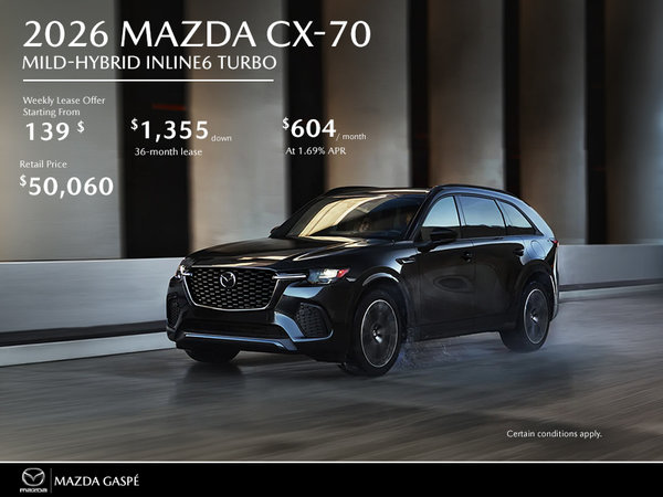 CX-70 Mild-Hybrid Turbo 2026