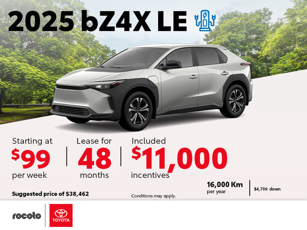 2025 bZ4X LE