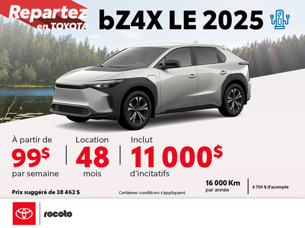 bZ4X LE 2025