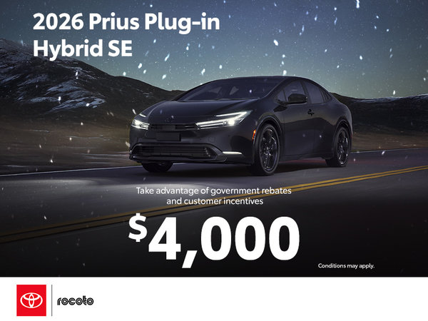 2026 Prius Plug-In Hybrid SE