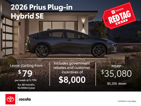 2026 Prius Plug-In Hybrid SE