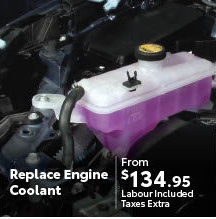 Engine Coolant Replacement