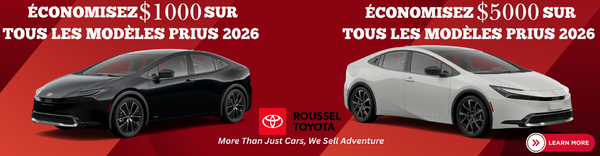 Grosse économie sur les Toyota Prius 2025 et 2026 – Commencez votre aventure dès aujourd’hui !