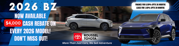 Electrify Your Journey with the 2026 Toyota bZ