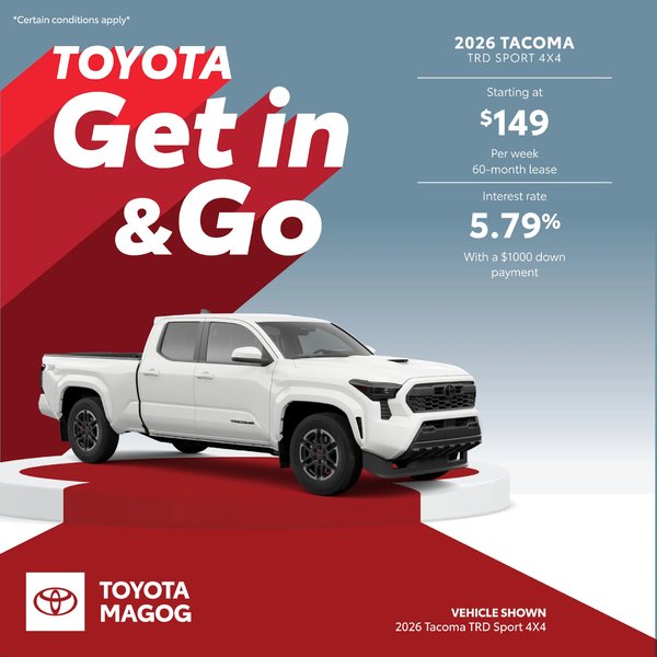 2026 Tacoma 4X4 TRD Sport