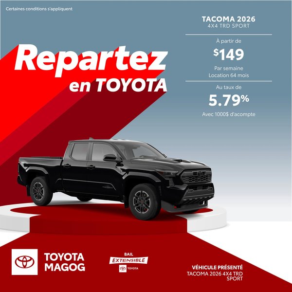 Tacoma 2026 4X4 TRD Sport