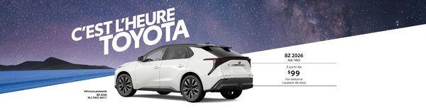 C'est l'heure Toyota - BZ 2026