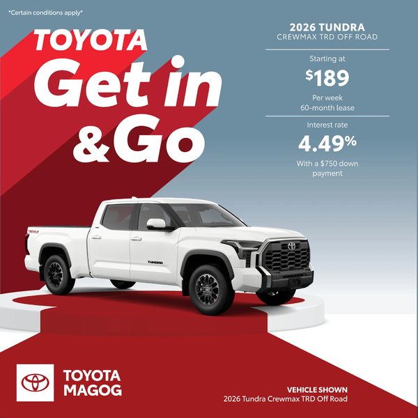 2026 Tundra Crewmax TRD Off Road