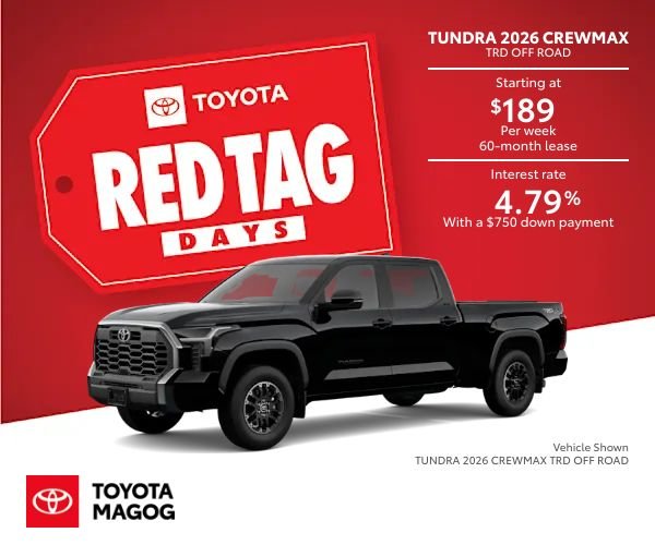 2026 Tundra Crewmax TRD Off Road