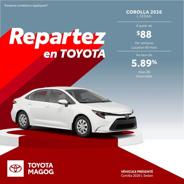 Corolla L 2026