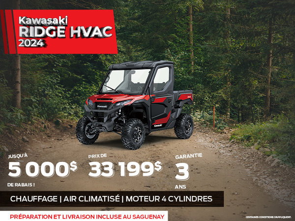 Kawasaki RIDGE HVAC 2024