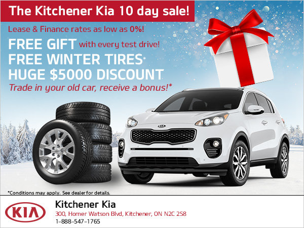 Kitchener Kia S 10 Day Sale Kitchener Kia