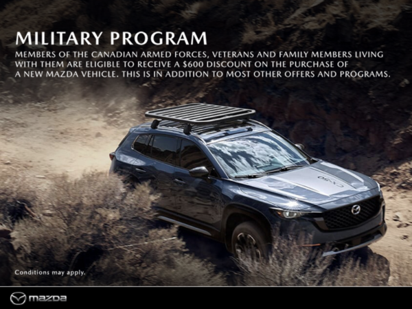 Pacific Mazda - Military Program