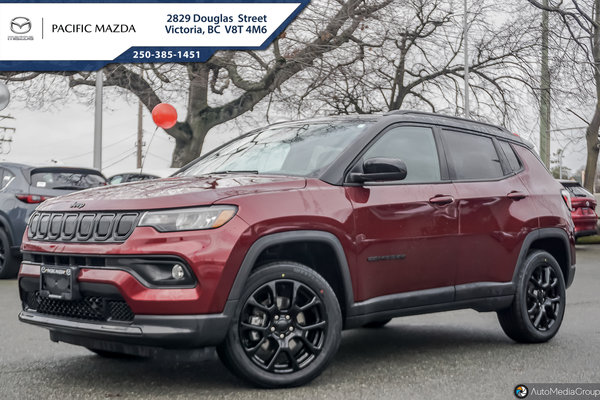 Pacific Mazda - Own this 2022 Jeep Compass Latitude Lux for $179 bi-weekly*