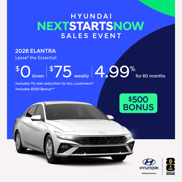 Next Starts Now 2026 Elantra