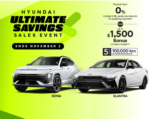 Ultimate Savings Sales Event